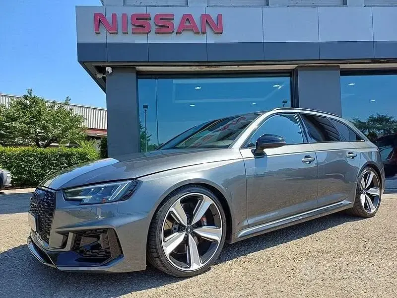 Usata Audi RS4 Comfort 450 CV (330 kW) 2018 Grigio Station wagon