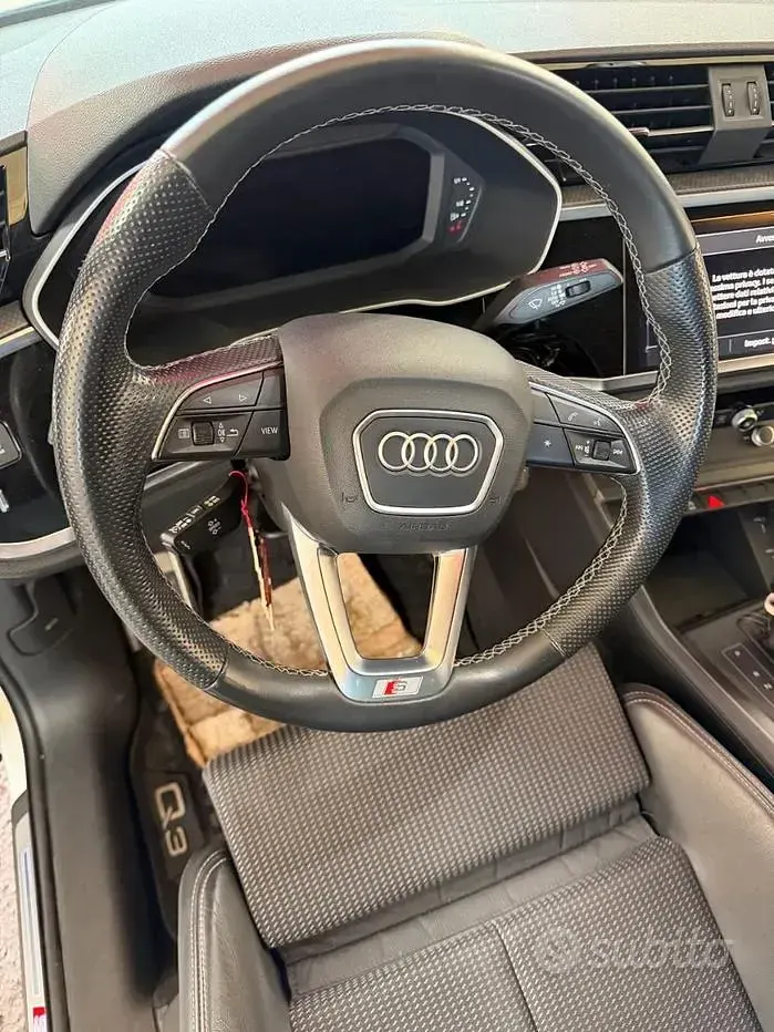 Usata Audi Q3 S-Line 150 CV (110 kW) 2023 Bianco SUV
