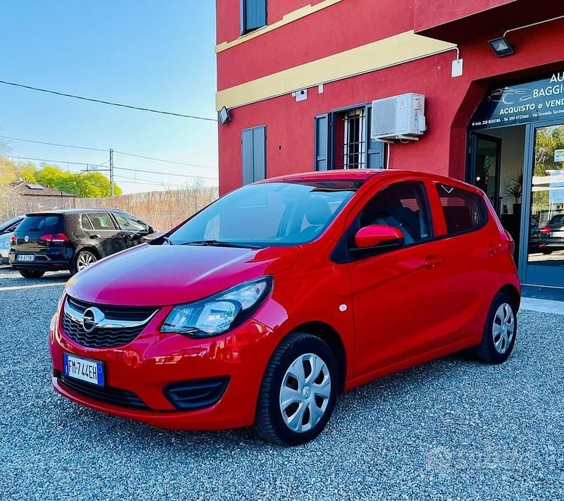 Usata Opel Karl 73 CV (53 kW) 2018 Rosso Utilitaria