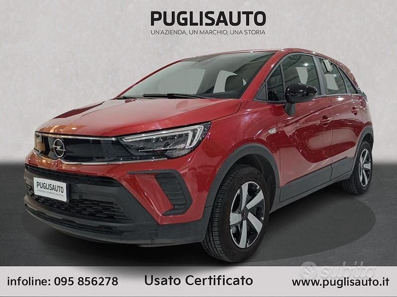 Usata Opel Crossland X Edition 110 CV (80 kW) 2022 Rosso SUV
