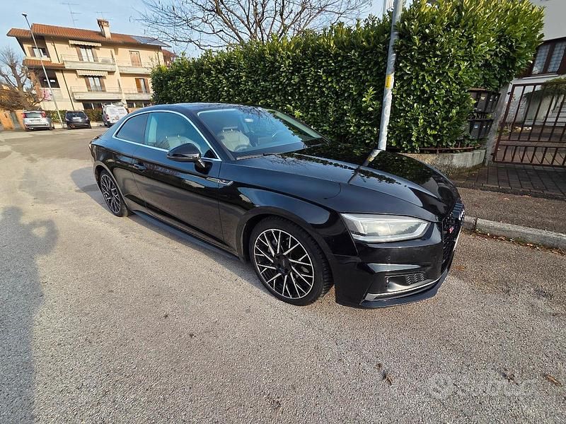 Usata Audi A5 S-Line 190 CV (139 kW) 2018 Nero Coupé