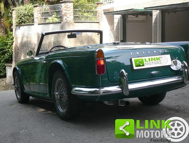 Usata Triumph TR4 99 CV (72 kW) 1962 Verde Cabrio