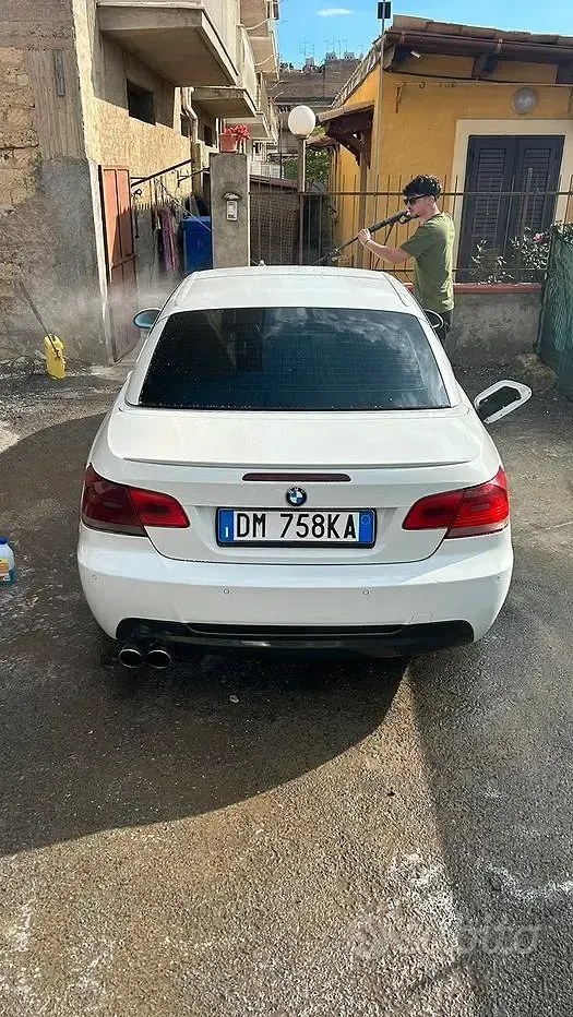 Usata BMW 325 Cabriolet M Sport 197 CV (144 kW) 2007 Bianco Cabrio
