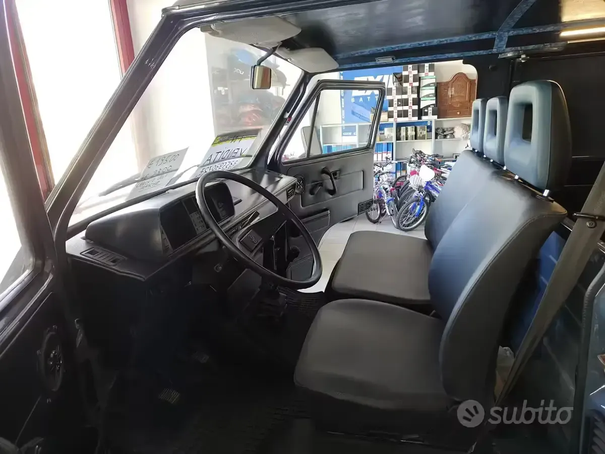 Usata VW T3 1989 Blu Furgone