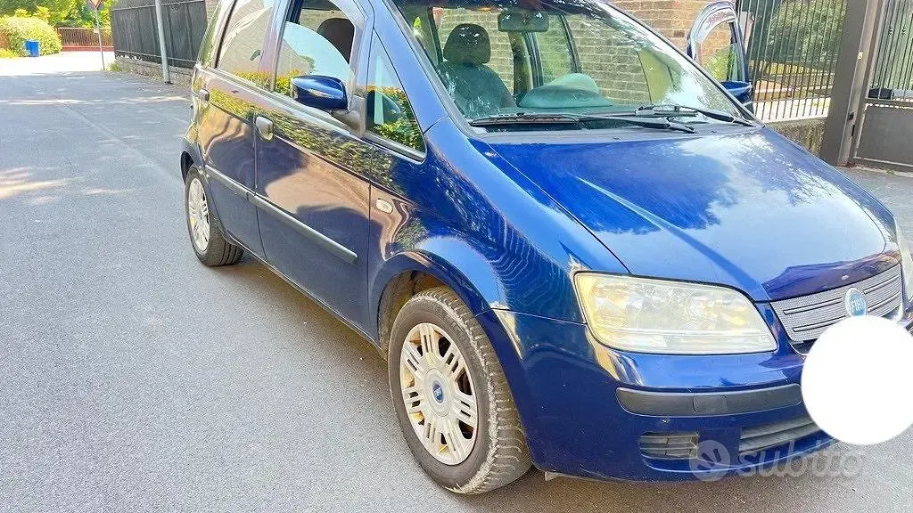 Usata Fiat Idea 69 CV (50 kW) 2009 Blu Monovolume