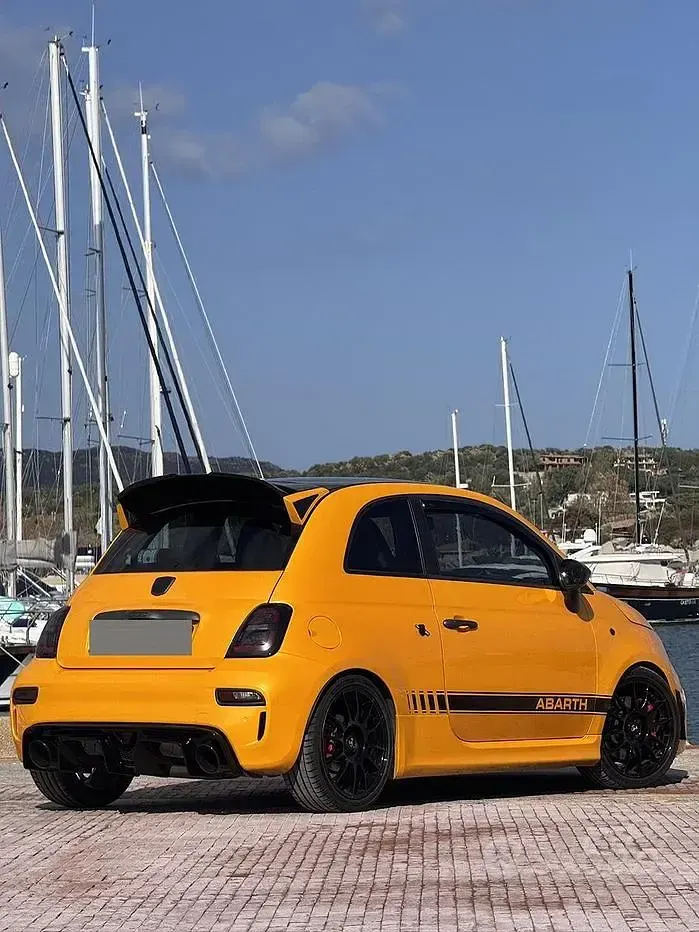 Usata Abarth 595 Competizione 180 CV (132 kW) 2017 Giallo Berlina