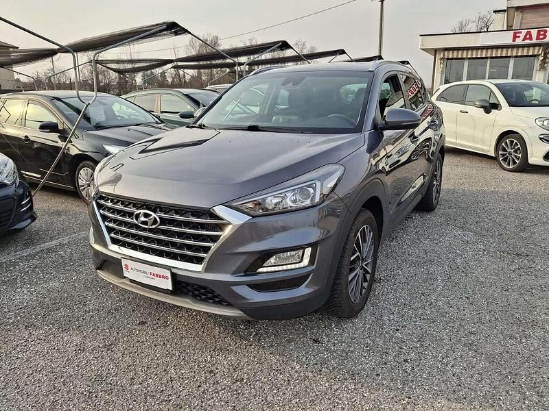 Usata Hyundai Tucson XPrime 136 CV (100 kW) 2018 Grigio scuro met SUV