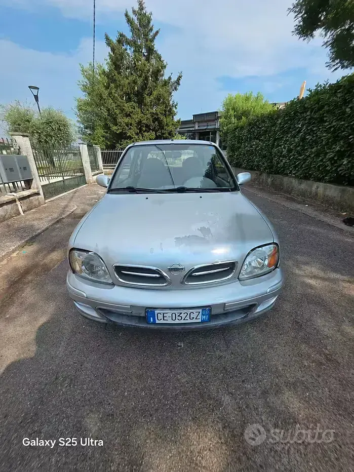 Usata Nissan Micra 60 CV (44 kW) 2003 Grigio Utilitaria