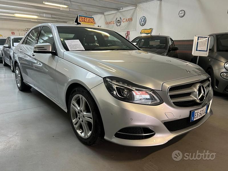 Usata Mercedes E350 Premium 252 CV (185 kW) 2013 Grigio Berlina