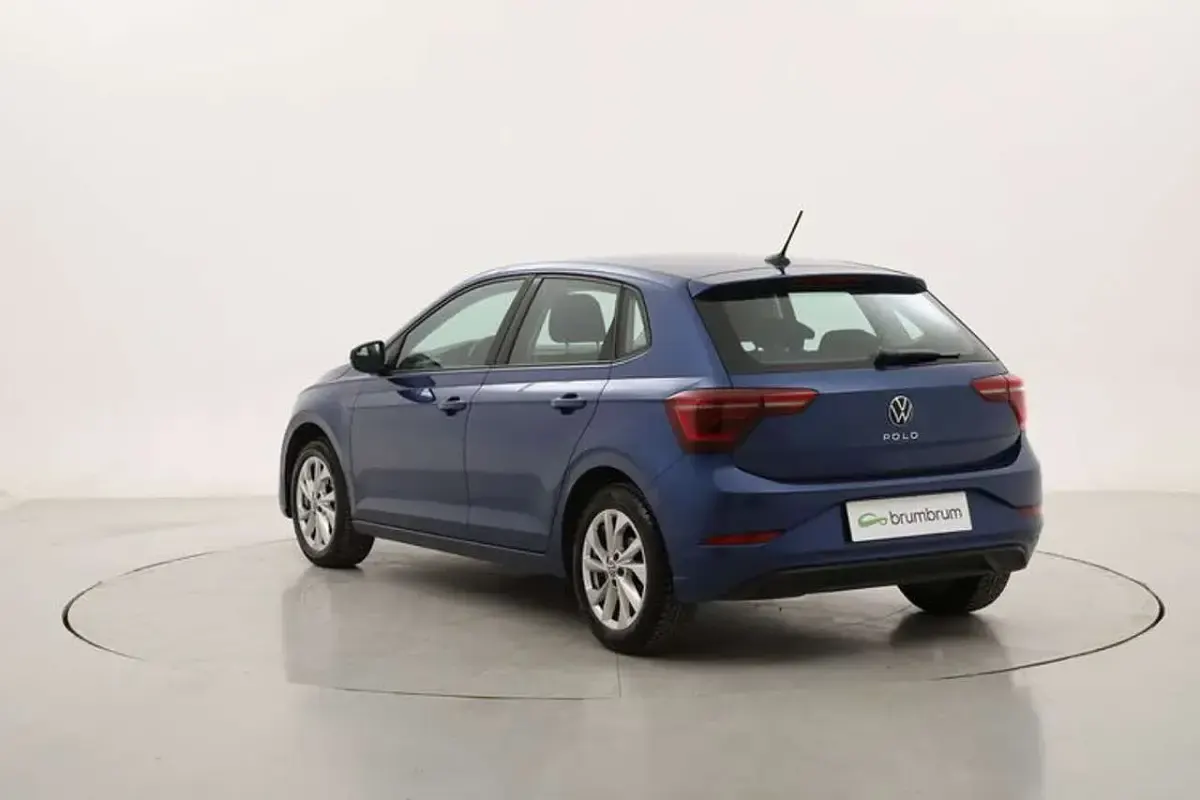 Usata VW Polo Style 110 CV (80 kW) 2022 Blu Utilitaria