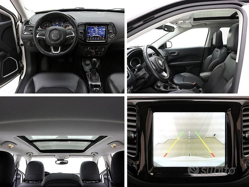 Usata Jeep Compass Limited 170 CV (125 kW) 2019 Bianco SUV