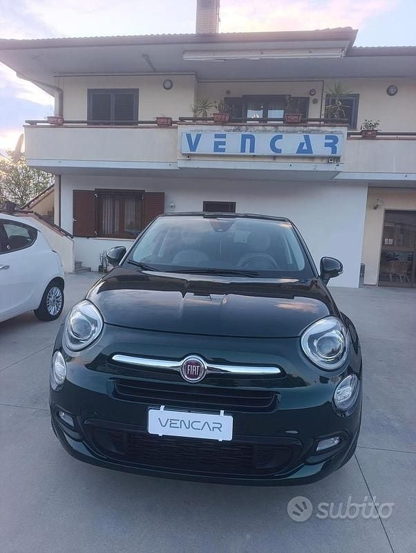 Usata Fiat 500X Lounge 120 CV (88 kW) 2016 Verde SUV