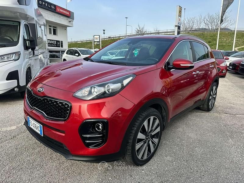 Usata Kia Sportage 116 CV (85 kW) 2016 Rosso SUV