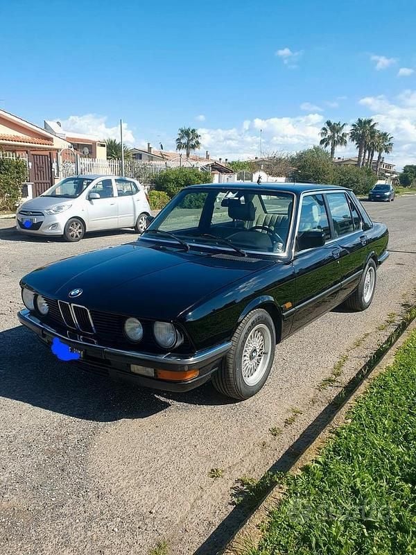 Usata BMW 524 116 CV (85 kW) 1984 Nero Berlina