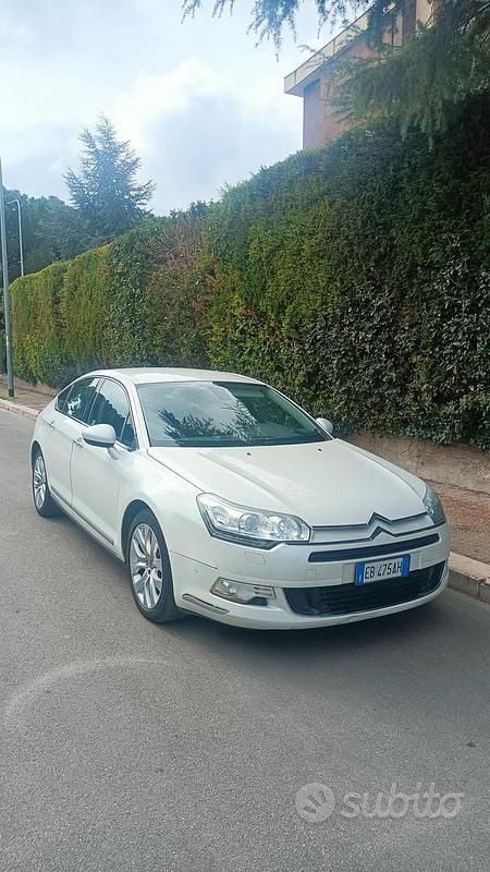 Usata Citroën C5 Exclusive 2012 Bianco Berlina