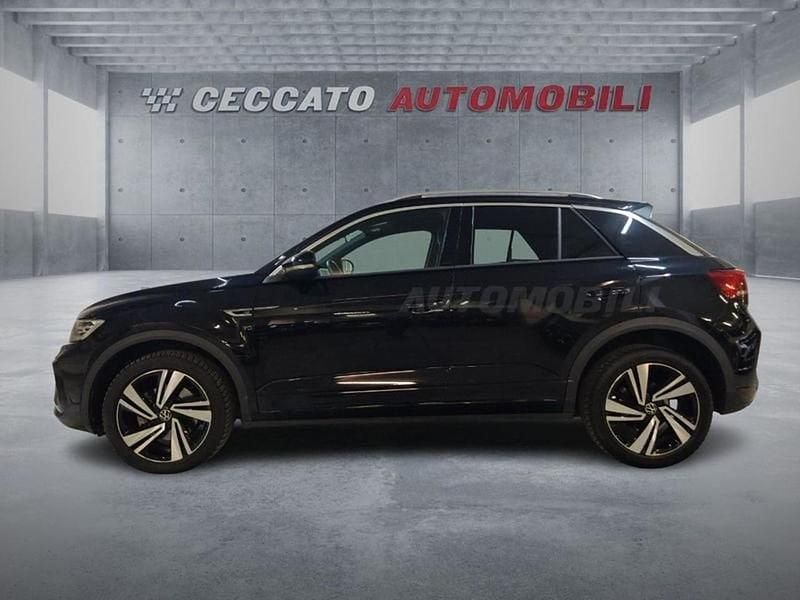Usata VW T-Roc R-line 150 CV (110 kW) 2022 Nero SUV