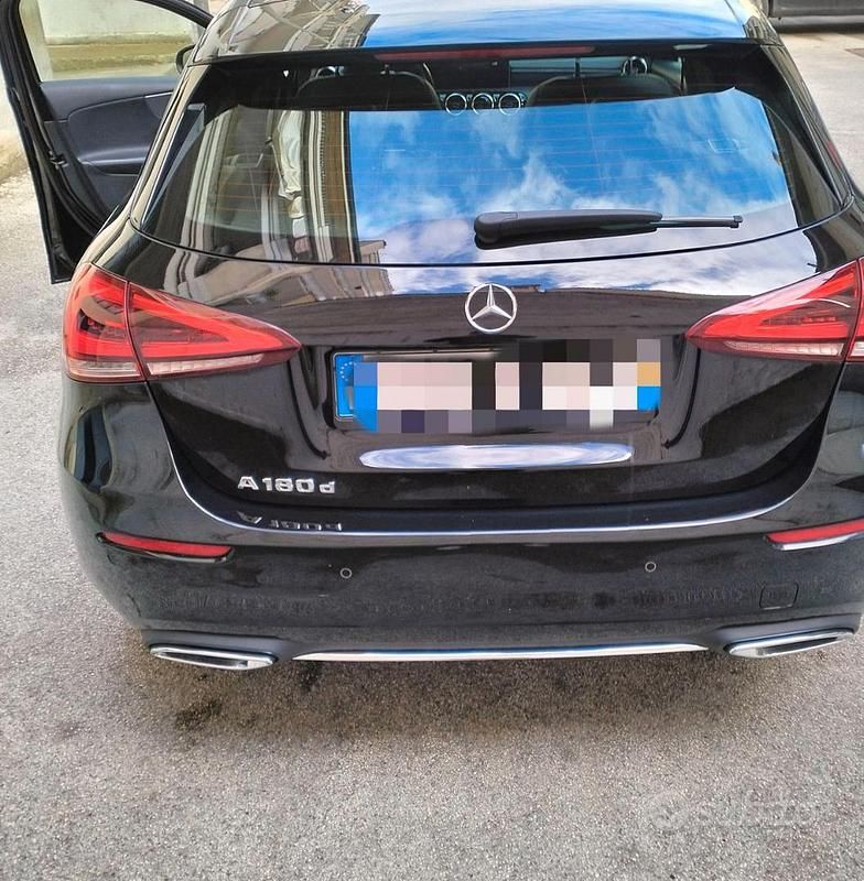 Usata Mercedes A180 2019 Nero Berlina