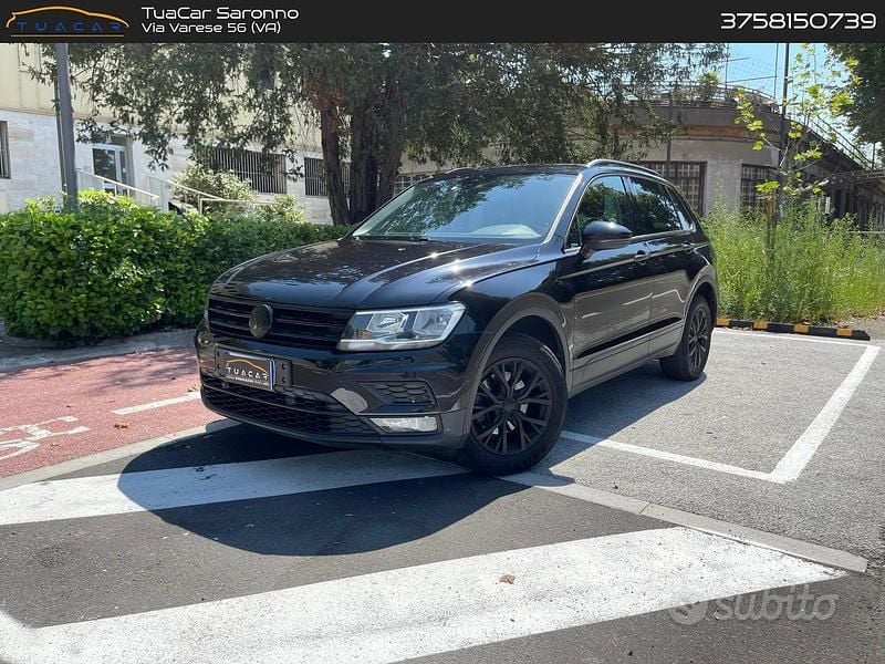 Usata VW Tiguan Business 150 CV (110 kW) 2018 Nero SUV