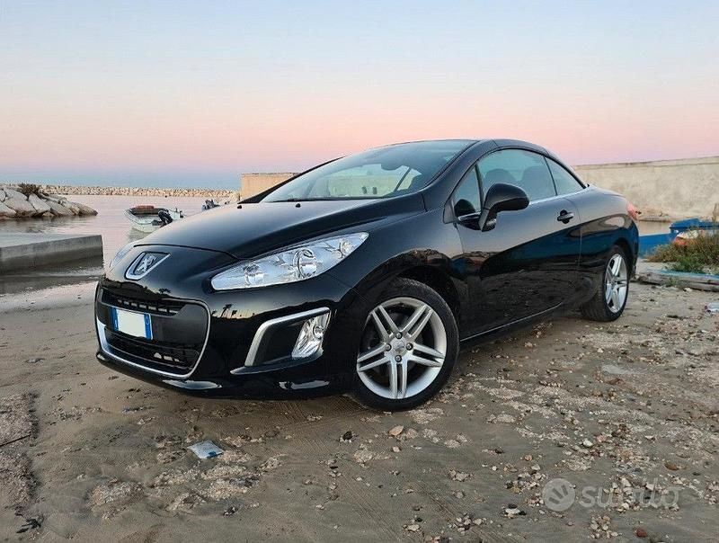 Usata Peugeot 308 CC 140 CV (102 kW) 2009 Nero Cabrio
