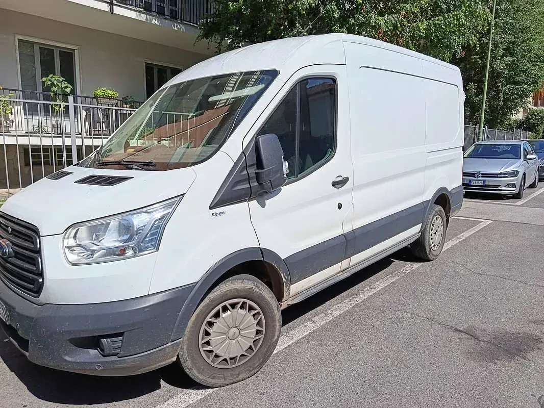 Usata Ford Transit Trend 120 CV (88 kW) 2015 Bianco Furgone