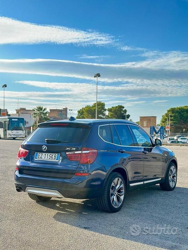 Second-hand BMW X3 xLine 190 CP (139 kW) 2015 Albastru SUV