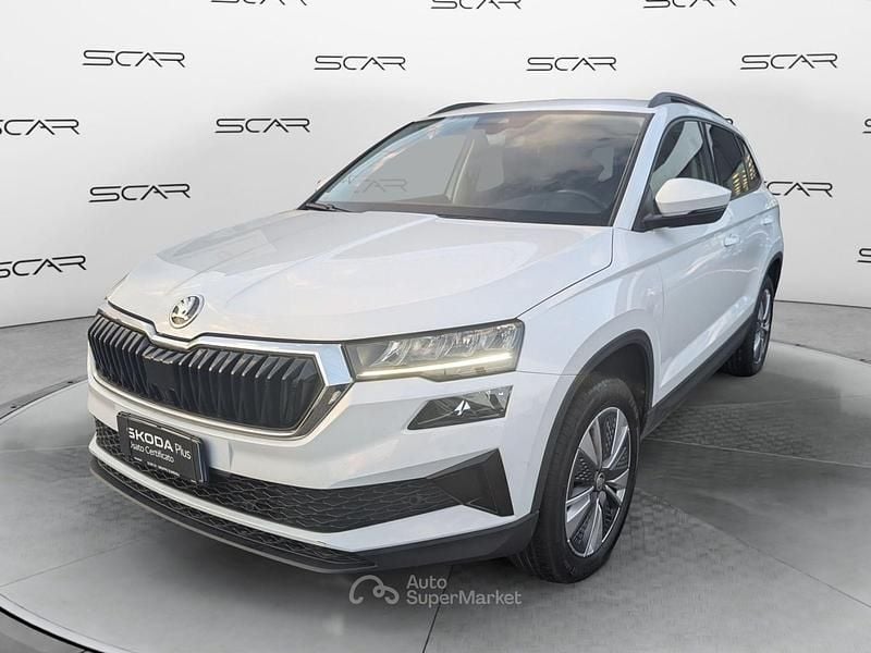 Usata Skoda Karoq Executive 110 CV (80 kW) 2023 Bianco SUV