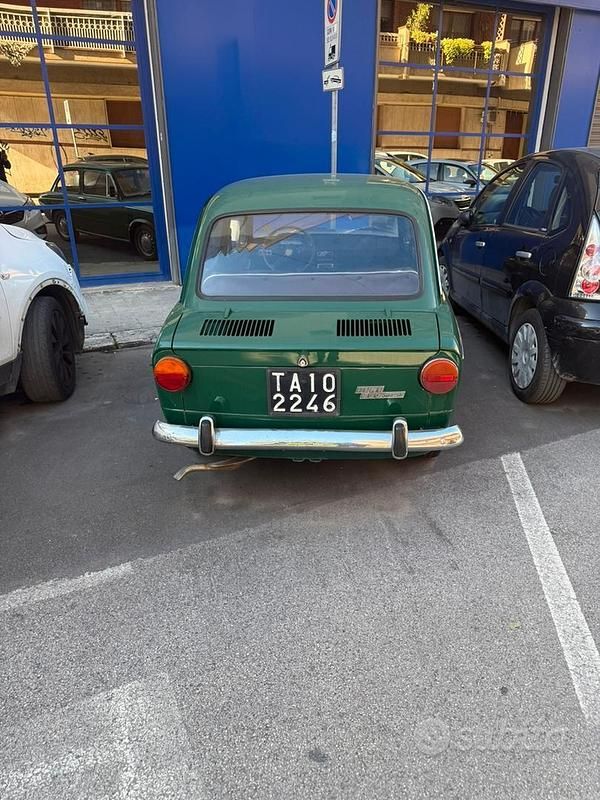 Usata Fiat 850 1970 Verde Utilitaria