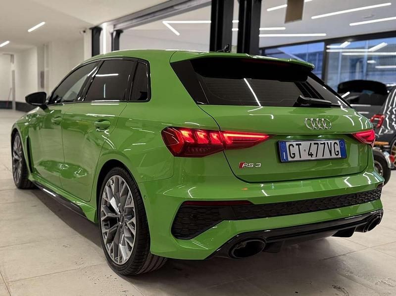 Usata Audi RS3 400 CV (294 kW) 2024 Verde Berlina