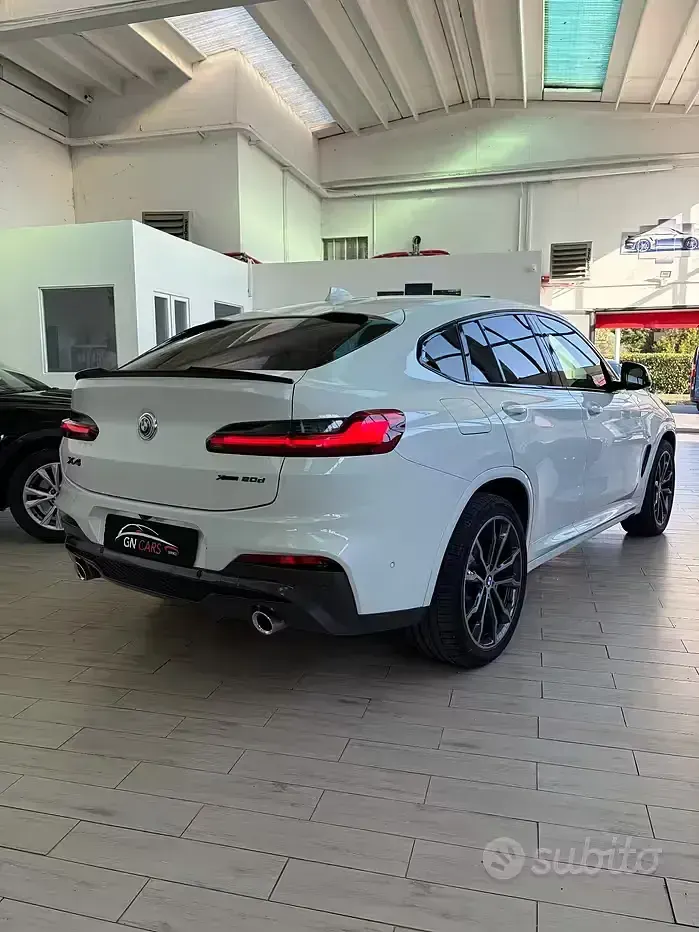Usata BMW X4 M Sport 190 CV (139 kW) 2019 Bianco SUV
