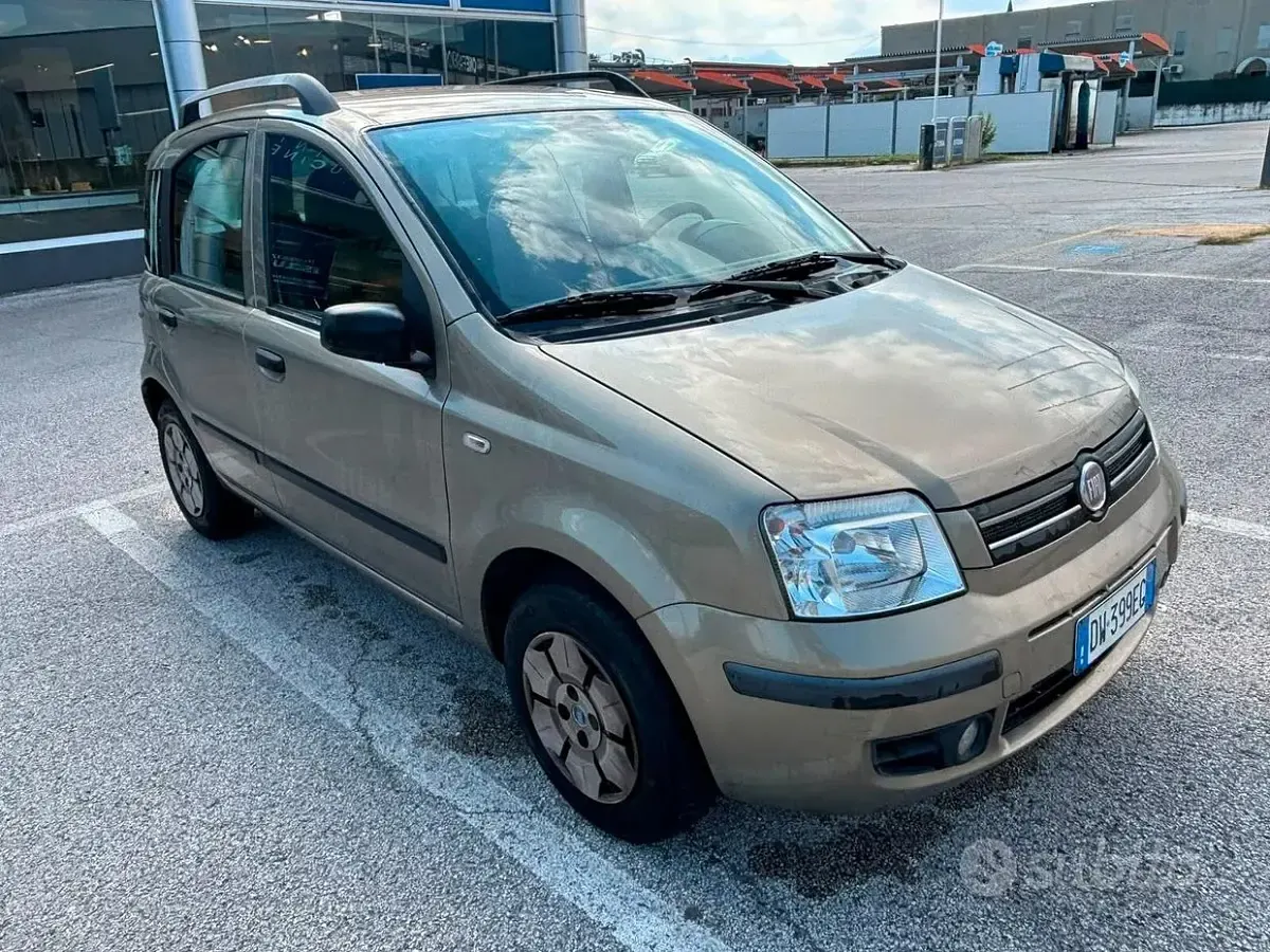 Usata Fiat Panda Dynamic 60 CV (44 kW) 2009 Bianco Utilitaria