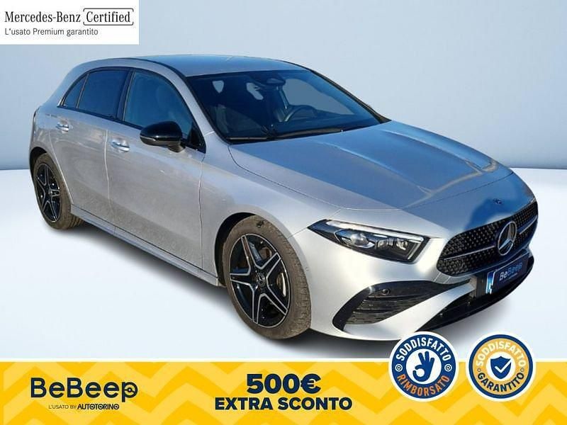 Usata Mercedes A180 Advanced Plus 116 CV (85 kW) 2025 Argento metallizzato Berlina