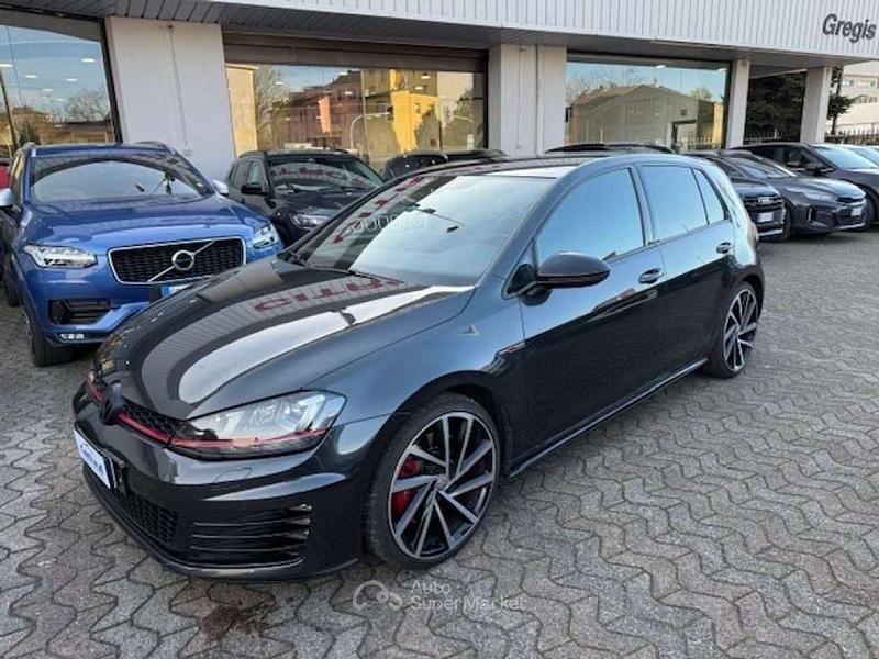 Usata VW Golf VII GTI 230 CV (169 kW) 2017 Grigio scuro Berlina