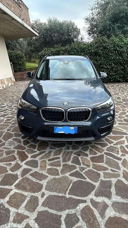 Usata BMW X1 Advantage 150 CV (110 kW) 2017 Blu/azzurro SUV