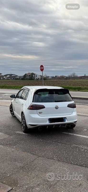 Usata VW Golf VII GTD 228 CV (167 kW) 2015 Bianco Berlina