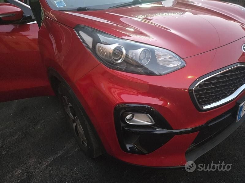 Usata Kia Sportage 136 CV (100 kW) 2019 Rosso SUV