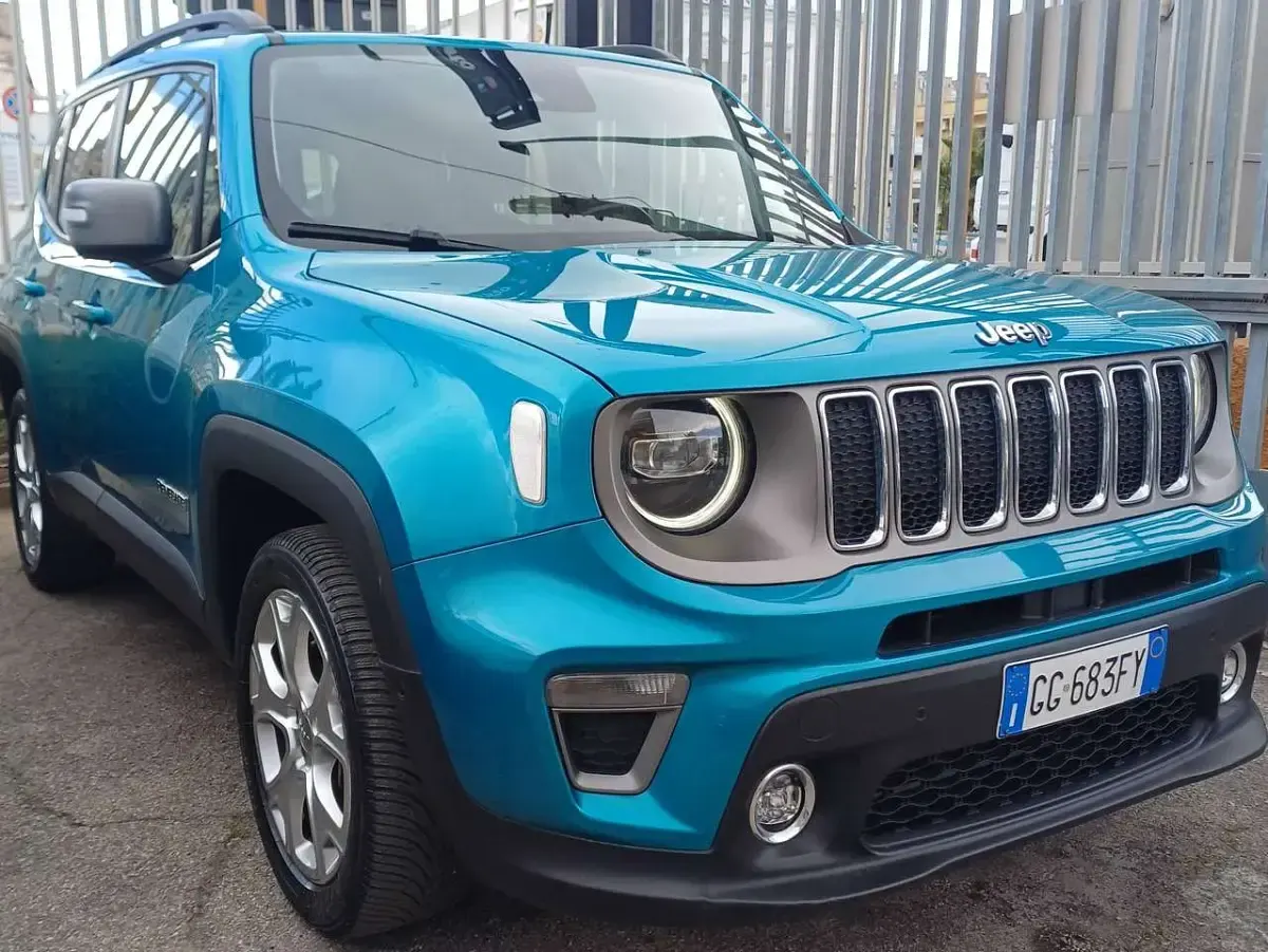 Usata Jeep Renegade Limited 131 CV (96 kW) 2021 Blu/azzurro SUV