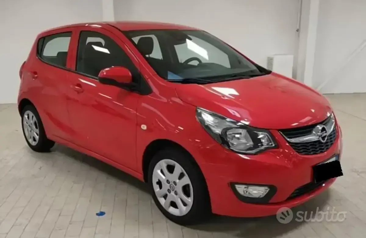 Usata Opel Karl 75 CV (55 kW) 2016 Rosso Utilitaria