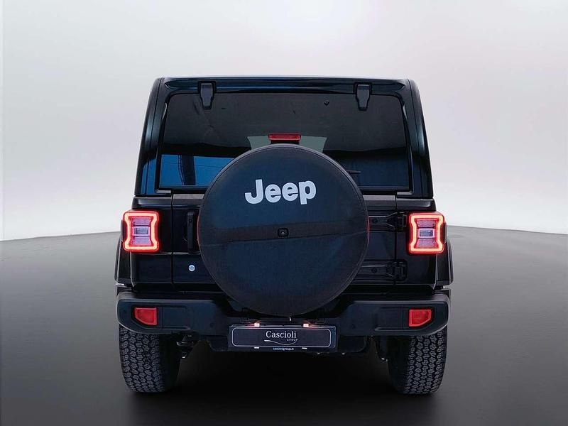 Usata Jeep Wrangler Unlimited Night Eagle 200 CV (147 kW) 2019 Nero SUV