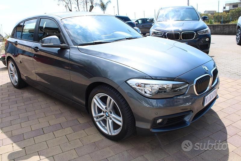 Usata BMW 116 Efficient Dynamics 115 CV (84 kW) 2017 Grigio Utilitaria