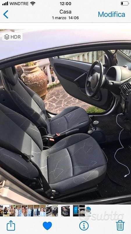 Usata Smart ForTwo Coupé 41 CV (30 kW) 2006 Nero Coupé