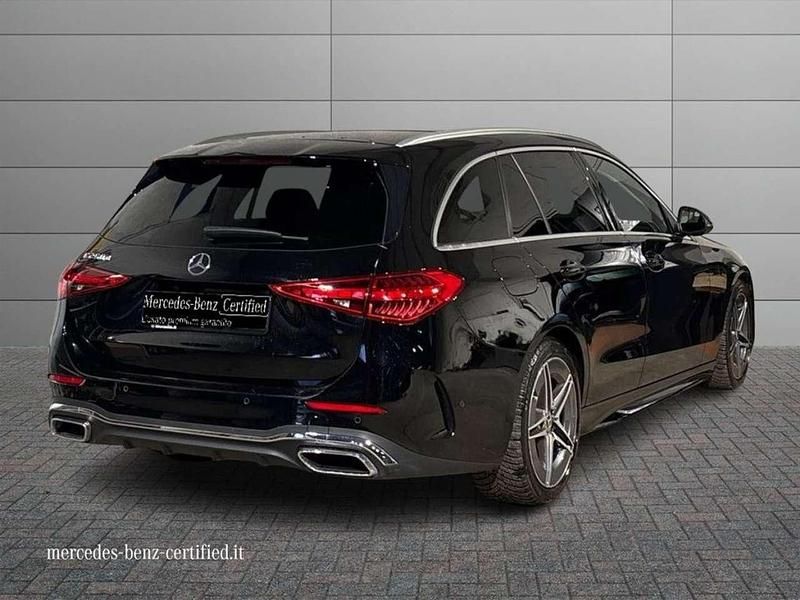 Usata Mercedes C200 AMG Line Premium Plus 163 CV (119 kW) 2024 Nero Station wagon