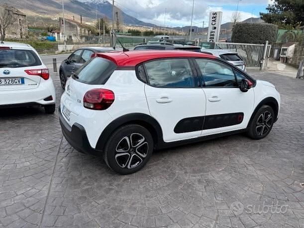 Usata Citroën C3 Shine 102 CV (75 kW) 2018 Bianco Utilitaria