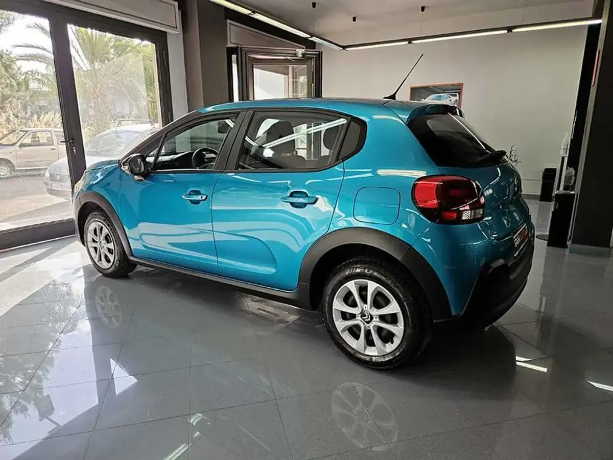 Usata Citroën C3 Feel 102 CV (75 kW) 2021 Blu/azzurro Utilitaria