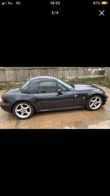 Usata BMW Z3 150 CV (110 kW) 2000 Nero Cabrio
