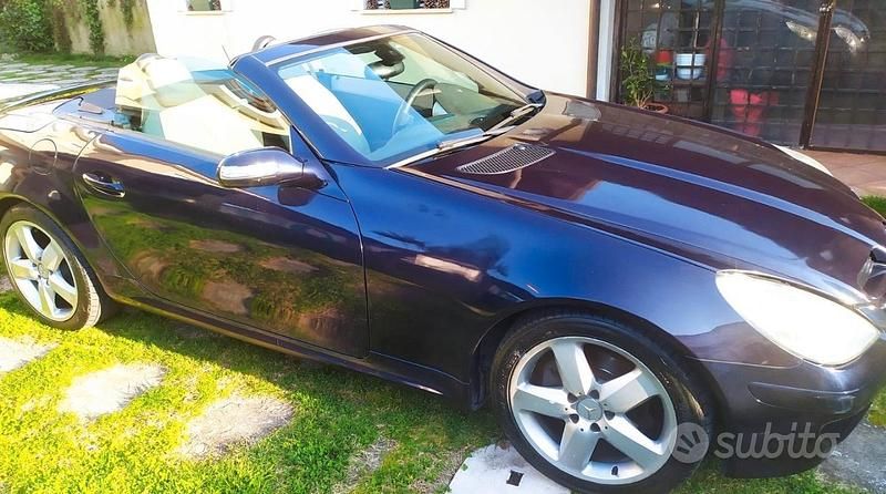 Usata Mercedes SLK200 2006 Blu Cabrio