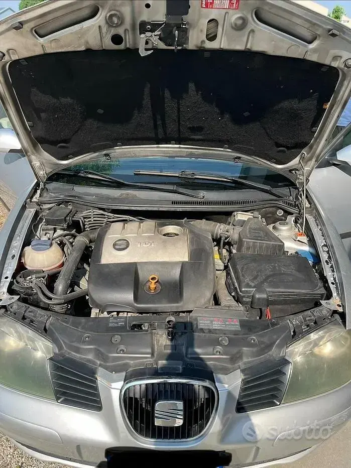 Usata Seat Ibiza 75 CV (55 kW) 2004 Grigio Utilitaria
