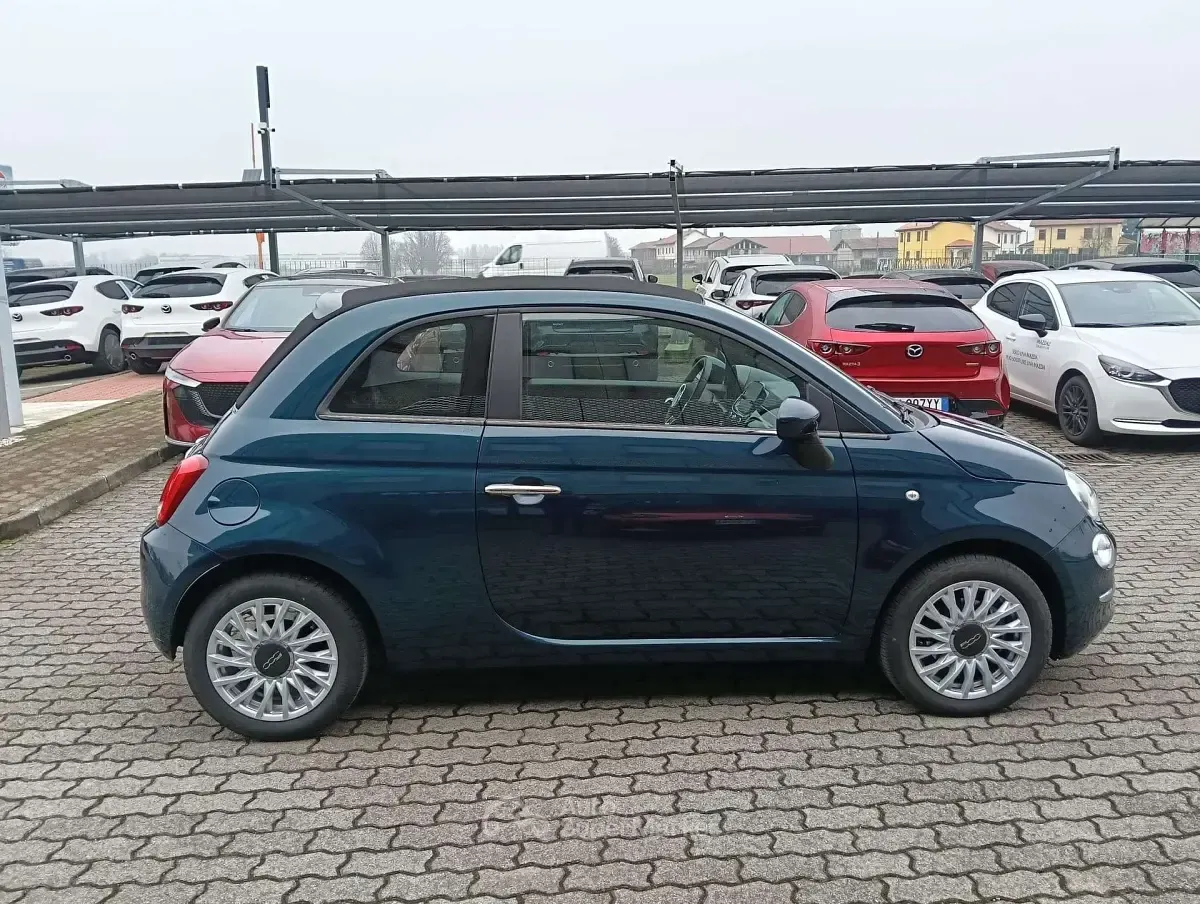 Usata Fiat 500C Dolcevita 69 CV (50 kW) 2024 Blu Cabrio