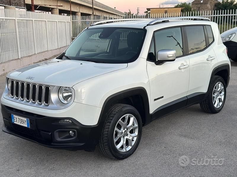Bianco Usata 2015 Jeep Renegade Limited SUV | 11.000 € (Ottimo prezzo) - Immagine 1/4