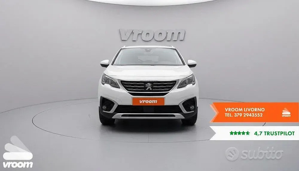 Usata Peugeot 5008 S 131 CV (96 kW) 2019 Bianco SUV