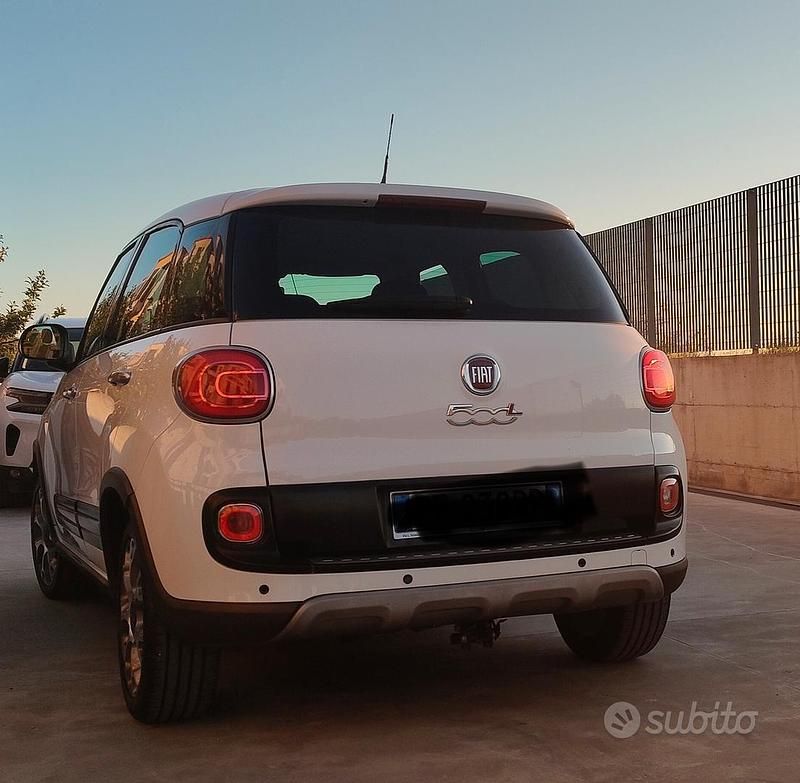 Usata Fiat 500L Trekking 95 CV (69 kW) 2016 Bianco Monovolume